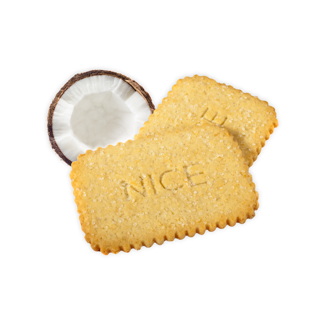 Nice Crunch Sugar-Sprinkled Coconut Biscuits